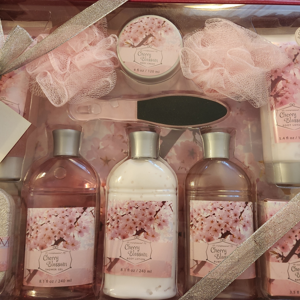 Deluxe Bath Gift Set - Pink